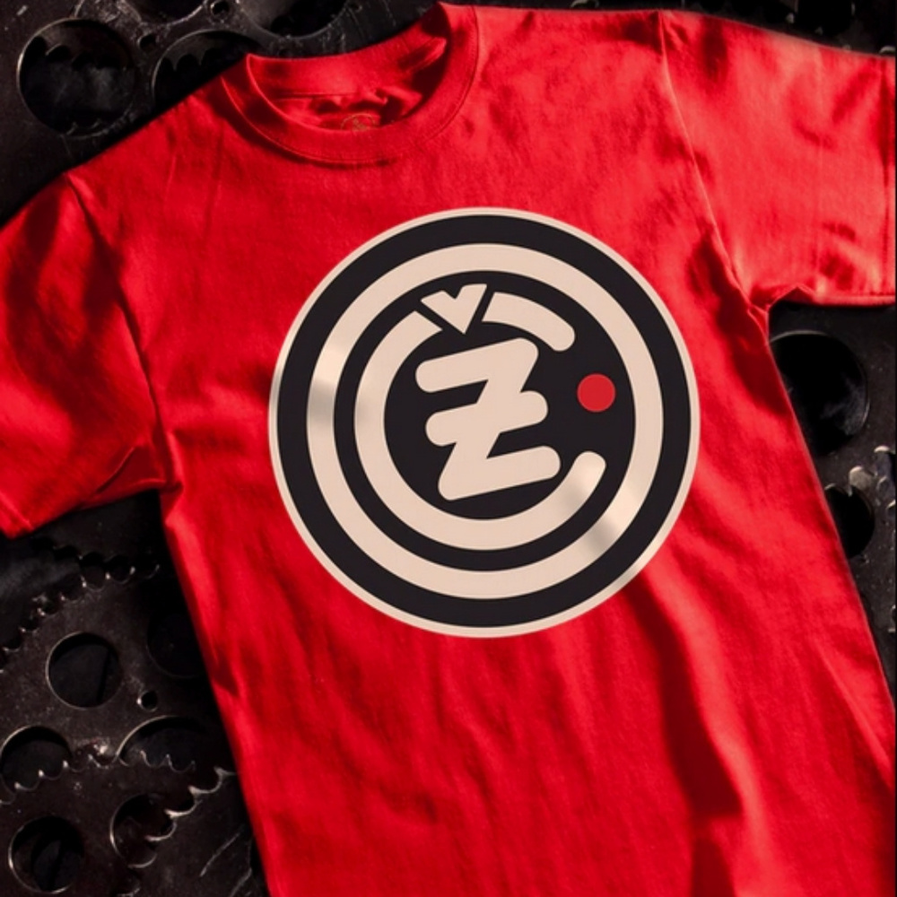 CZ Logo Red Short Sleeve T-Shirt - NEW FAST SHIP
